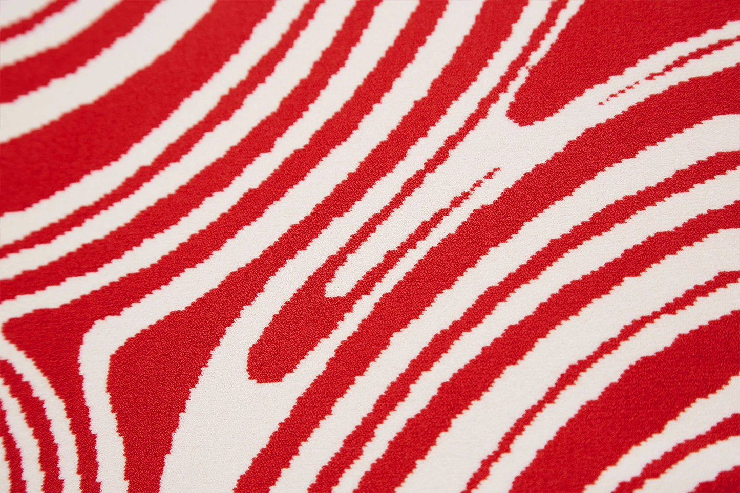 Marblelous Hankie (Candy Cane Red & White)