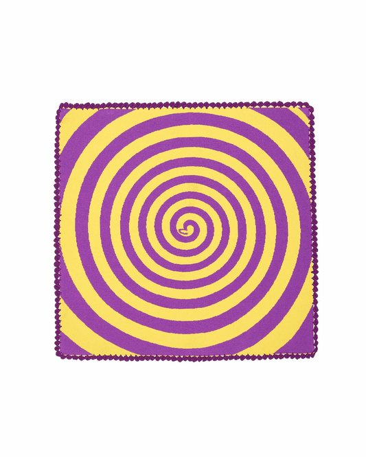 Hypnotia Hankie (Sunshine Yellow & Grape Purple)