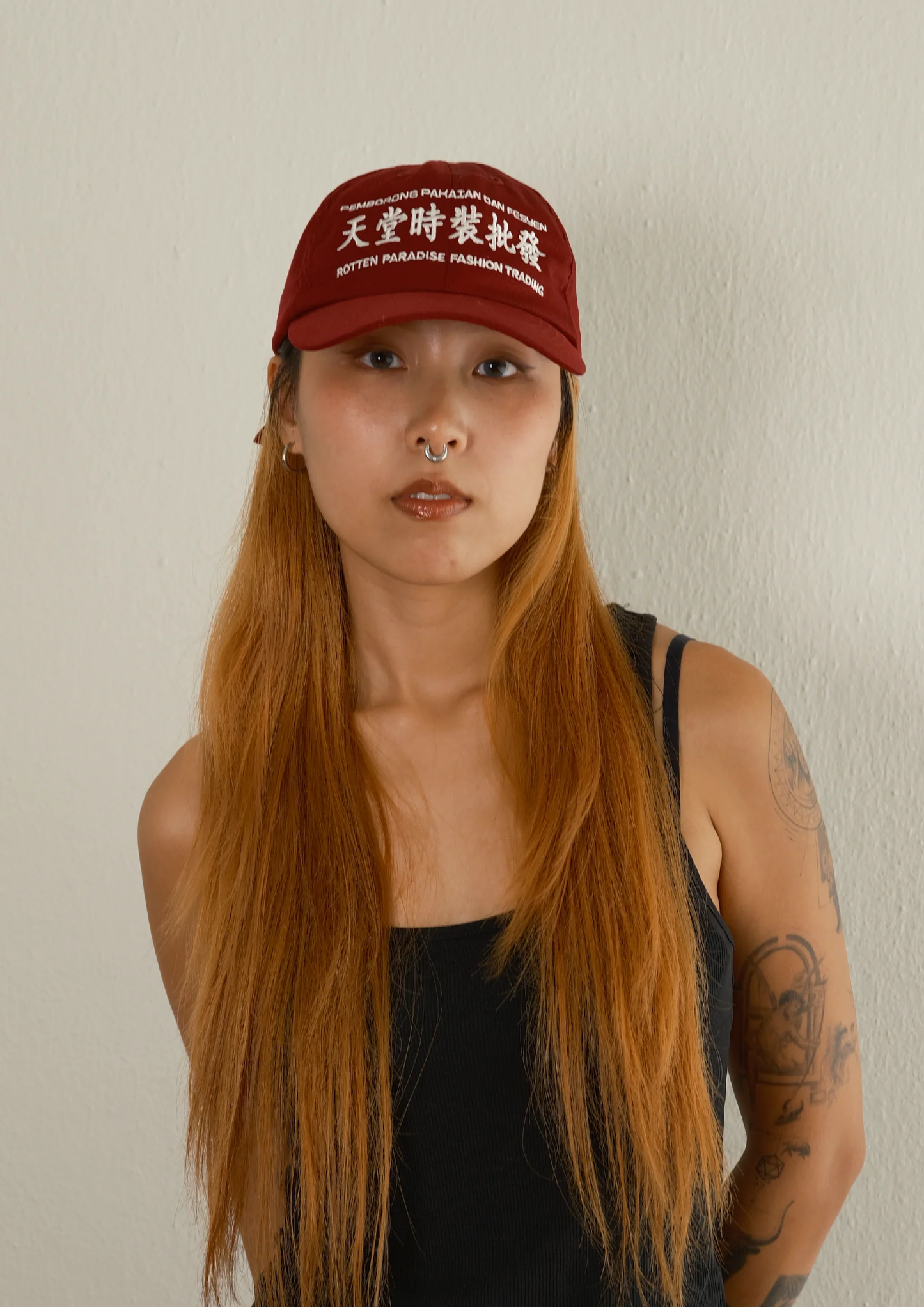 TRADING CAP RED FIRE