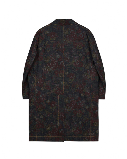 Fafa Raincoat (Red Floral)