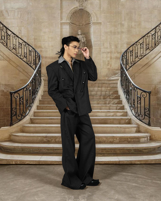 N E O VOL.2_CH.2 OMERTÀ BLAZER - DARK GREY