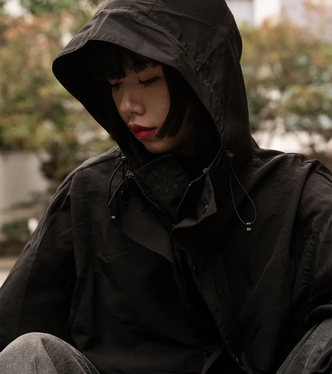 Black - Convert Wind-stopper jacket