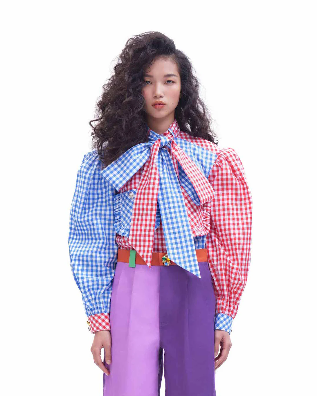 Marmalade Shirt (Blue Red Gingham)