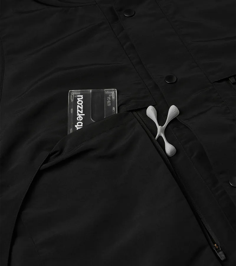 Black - Convert Wind-stopper jacket