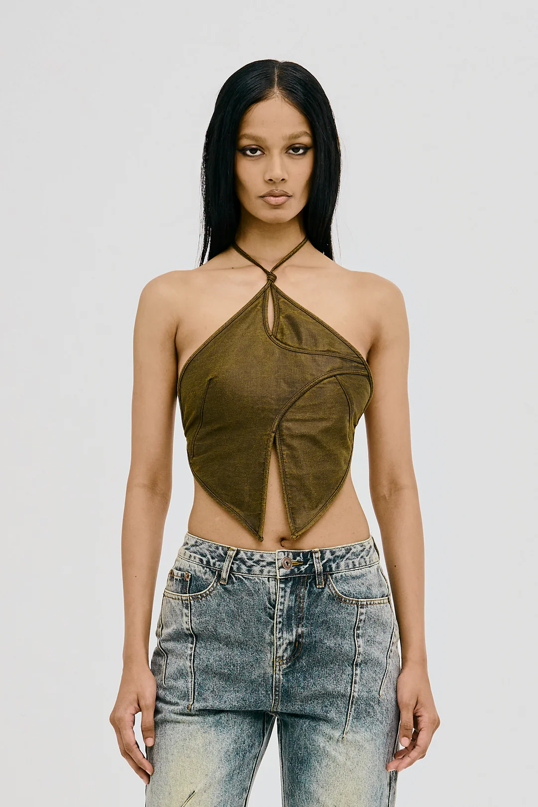 SYNERGY HALTER TOP RUST