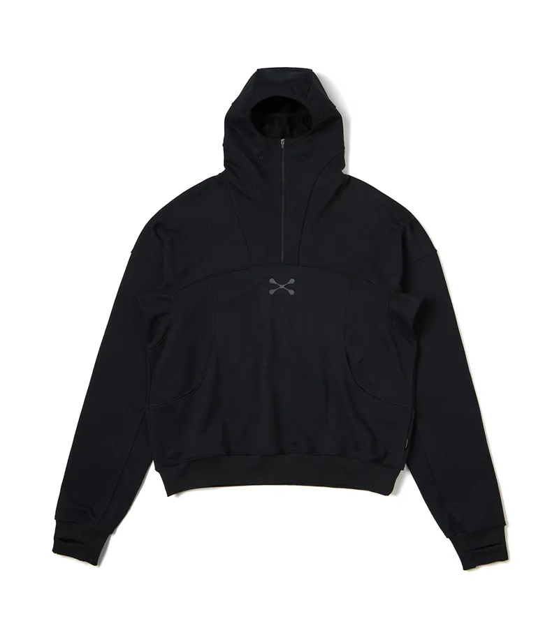 Black - Mask hoodie