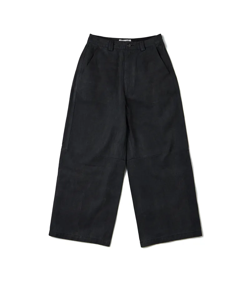 Washed Black - Vrc wide jeans