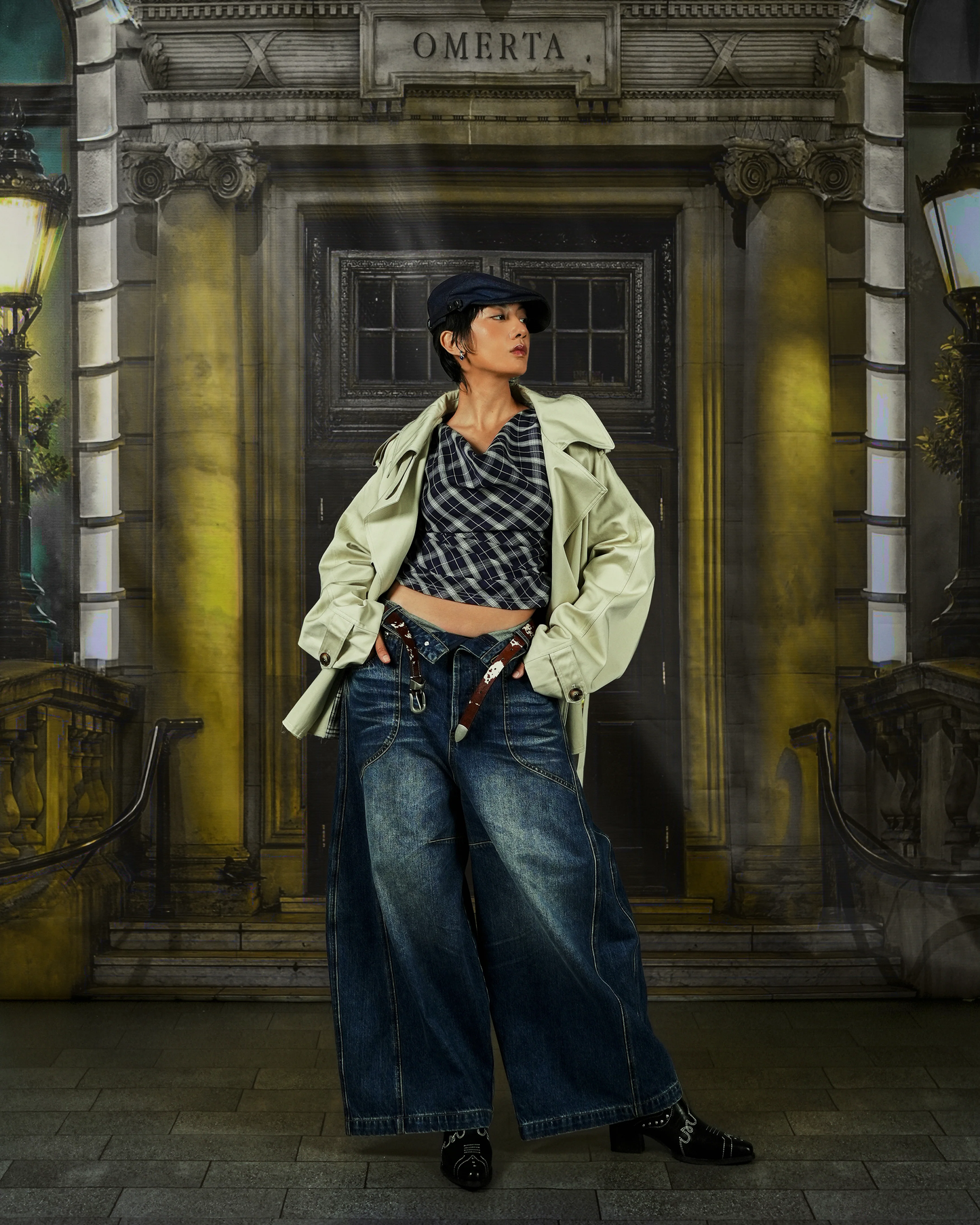N E O VOL.2_CH.2 BALLOON PANTS - BLUE