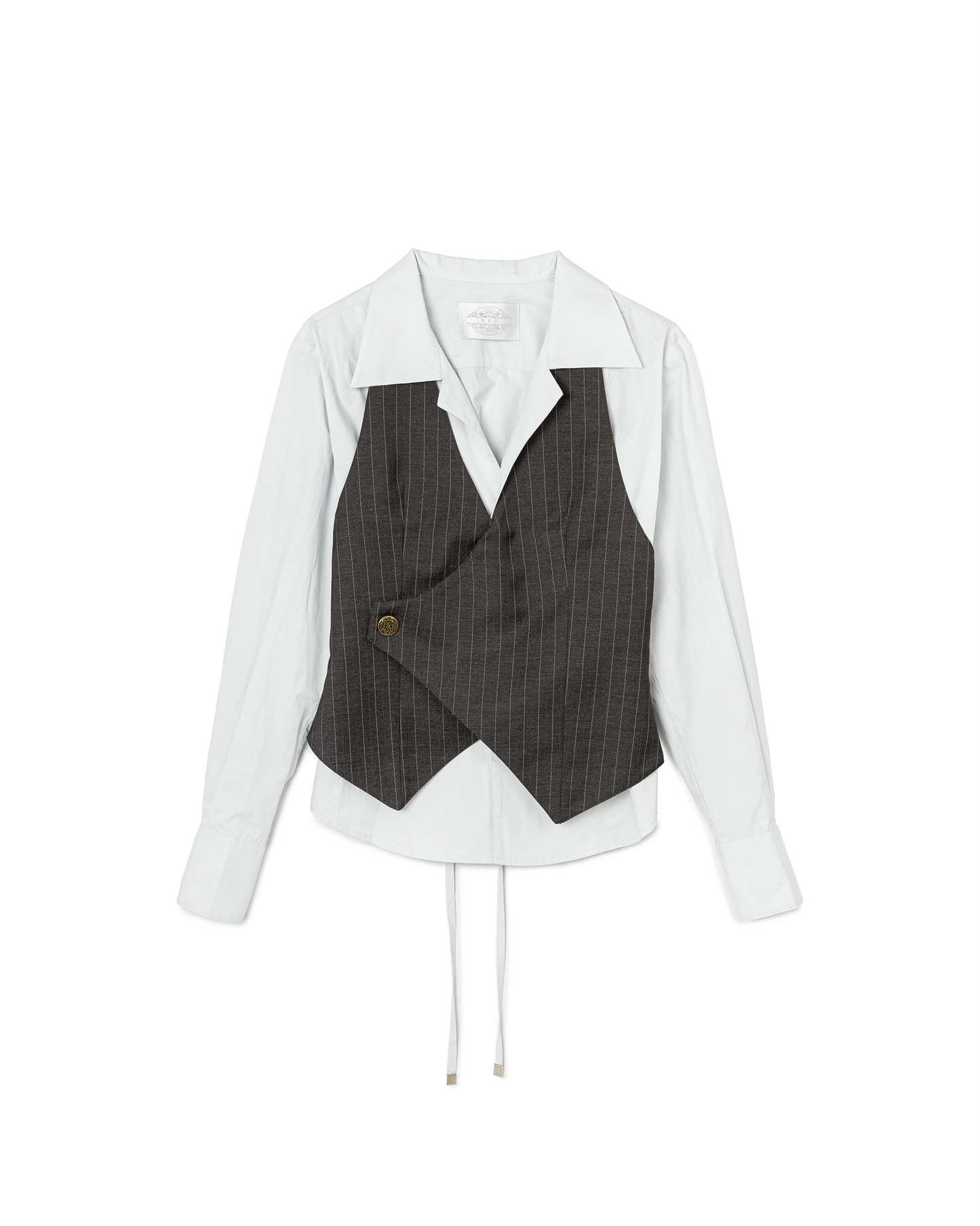 N E O VOL.2_CH.2 DETECTIVE SET SHIRT - GREY