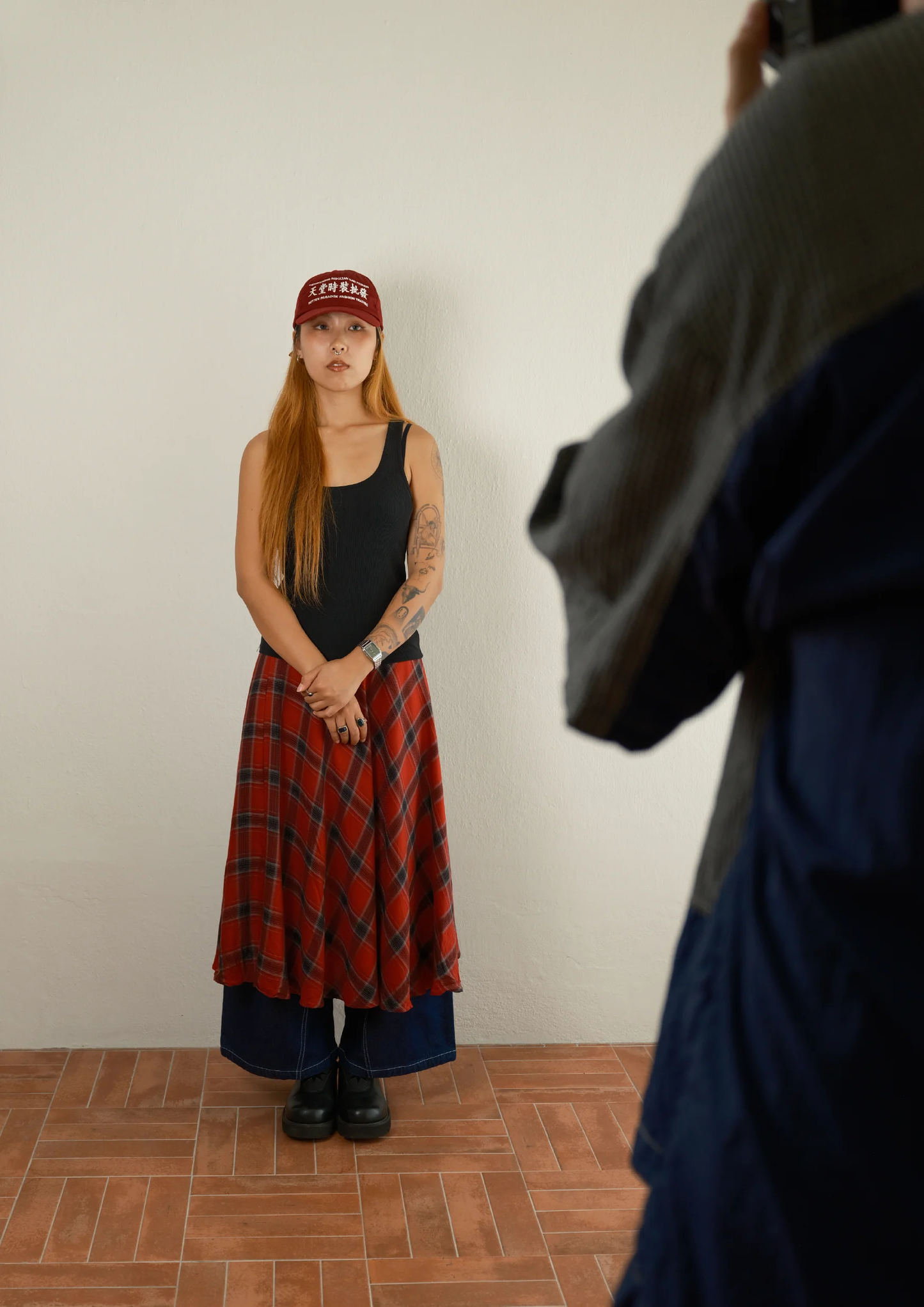 TRADING CAP RED FIRE