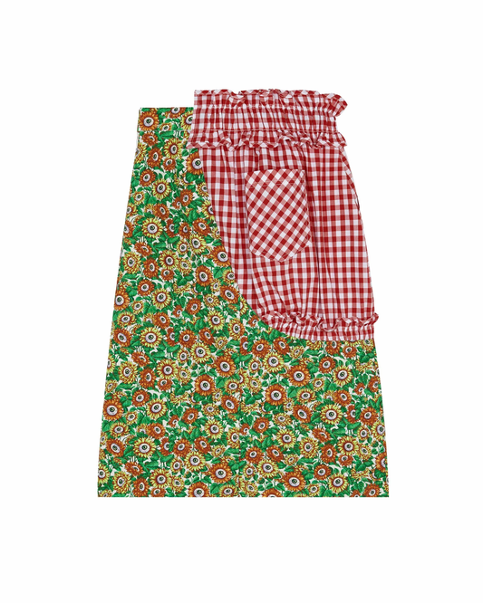 Eye Of The Beholder Skirt (Red Checks)