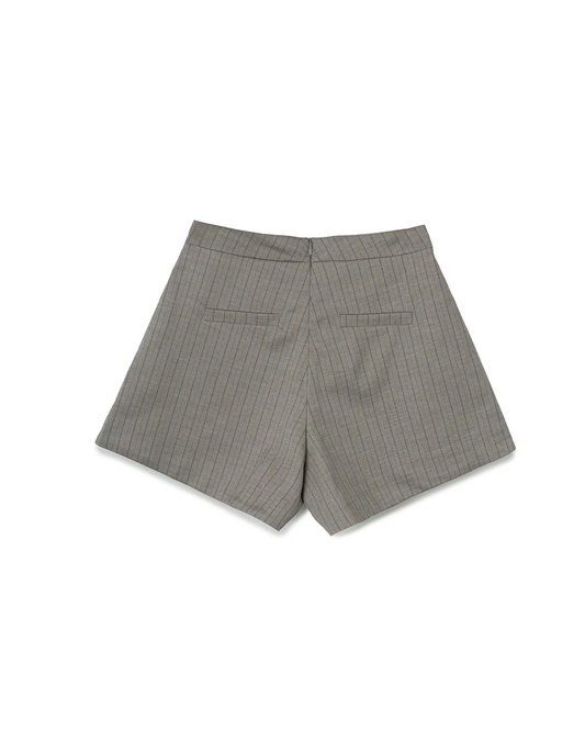 N E O VOL.2_CH.2 MORSE-CODE SHORTS - LIGHT GREY