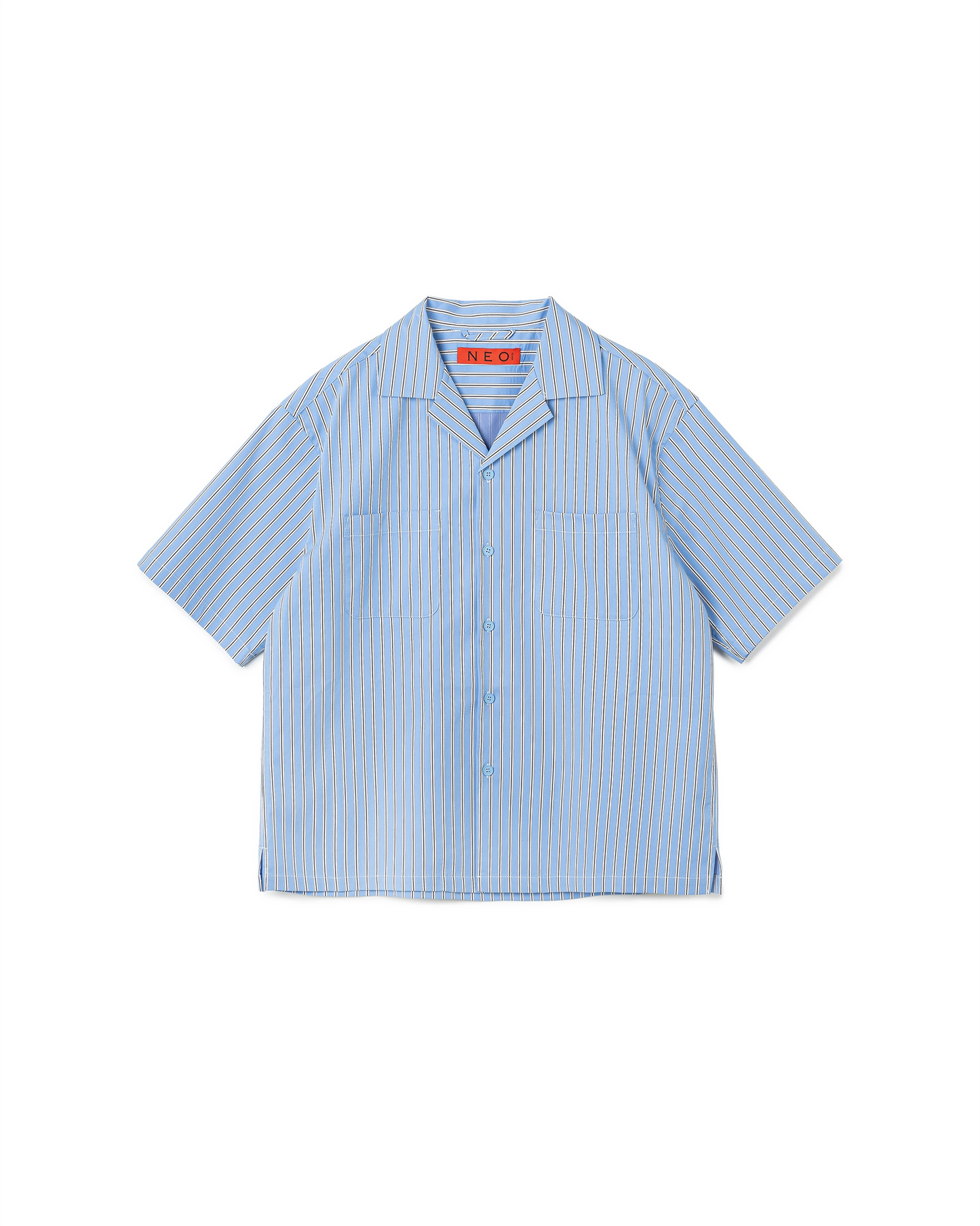 N E O VOL.2_CH.2 PINSTRIPE RELAXED SHIRT