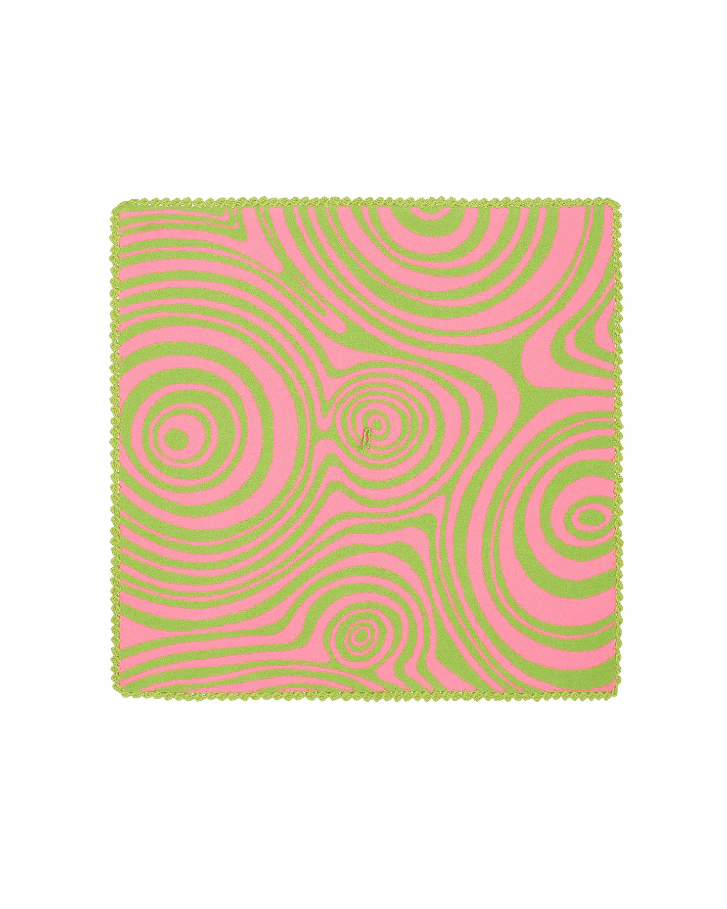 Marblelous Hankie (Flamingo Pink & Matcha Green)