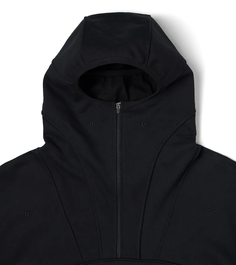 Black - Mask hoodie