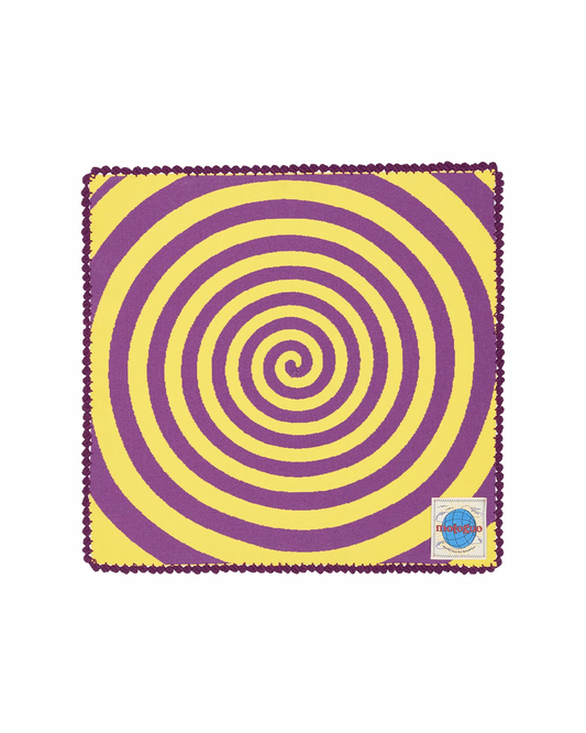 Hypnotia Hankie (Sunshine Yellow & Grape Purple)