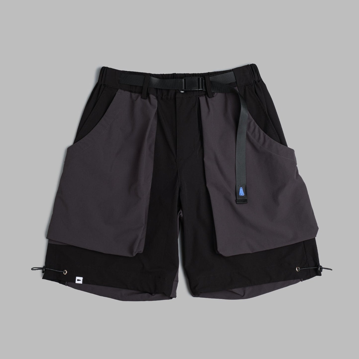 Camping Shorts 2-Tone / Nylon - Black