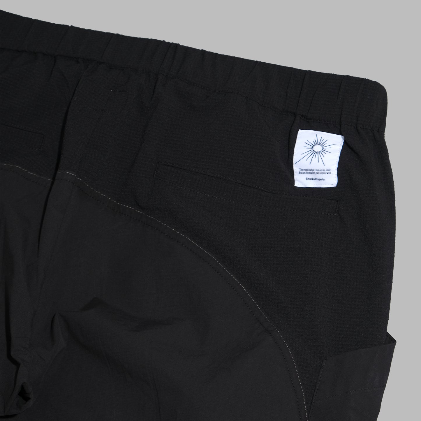 Pants 2-Tone 6P / Sorona® Agile - Black