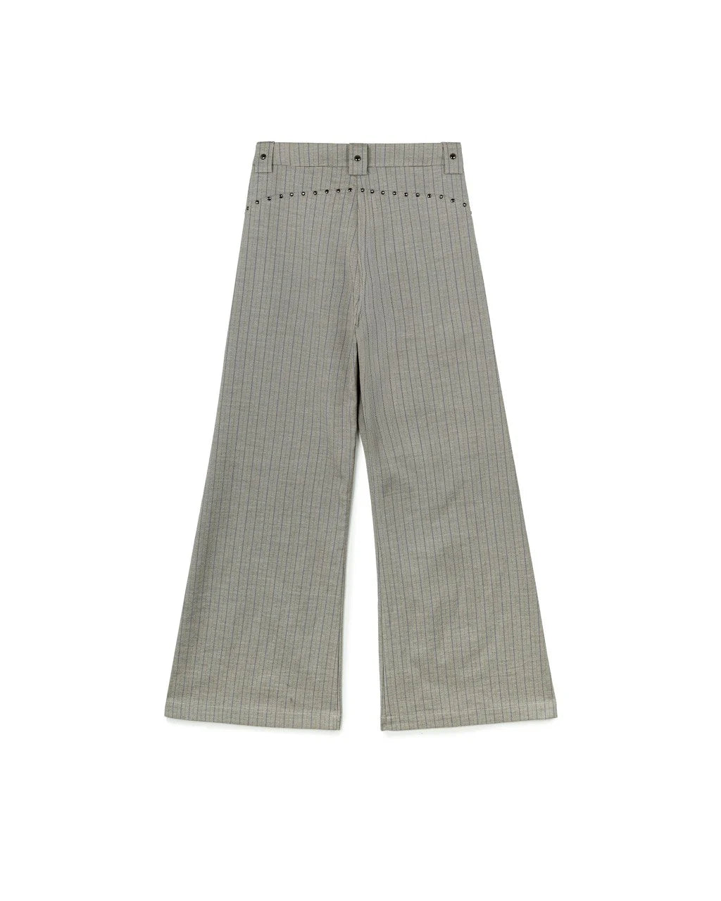 N E O VOL.2_CH.2 PINSTRIPE TROUSERS - LIGHT GREY