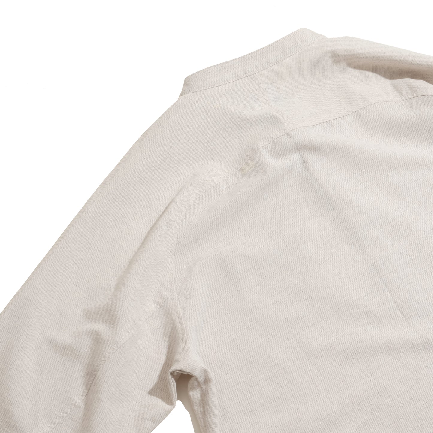 Popover Shirt / Cotton Linen - Beige
