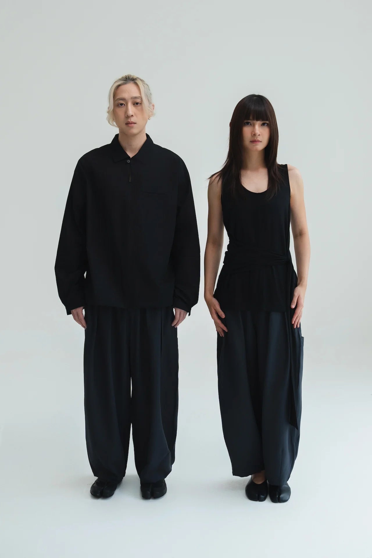 Gender Neutral Cocoon Trousers (Poly / Dark Grey)