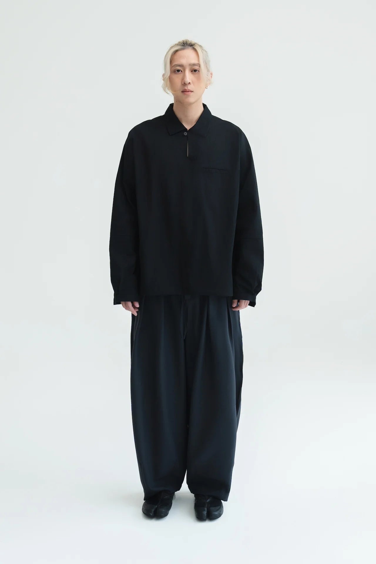 Gender Neutral Cocoon Trousers (Poly / Dark Grey)