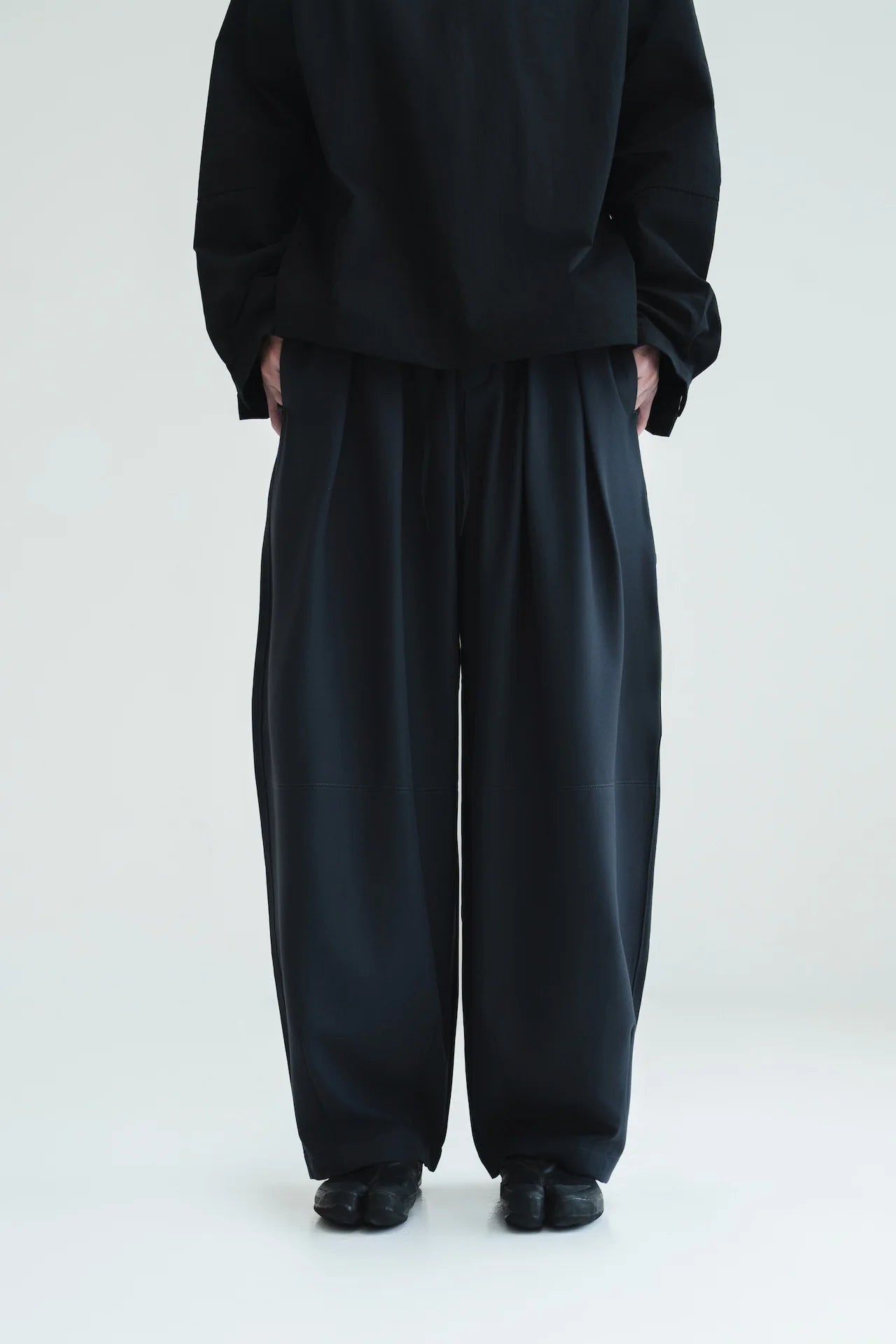 Gender Neutral Cocoon Trousers (Poly / Dark Grey)