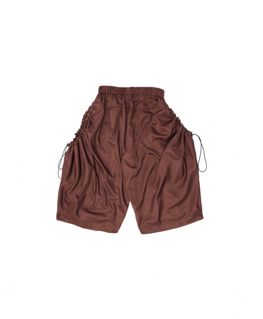 Giant Drawstring Pocket Pants 2.0 ( Brown )
