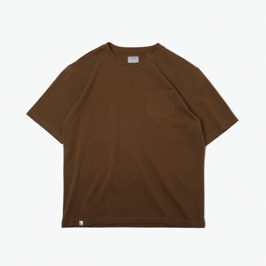 Washed Tee / Cotton - Brown