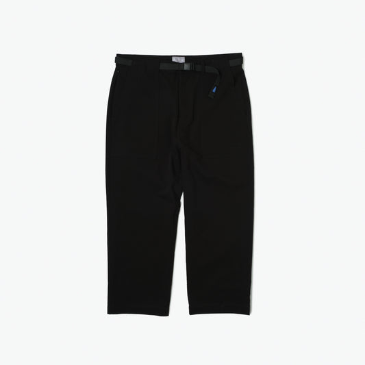 Cropped Pants / Cotton - Black