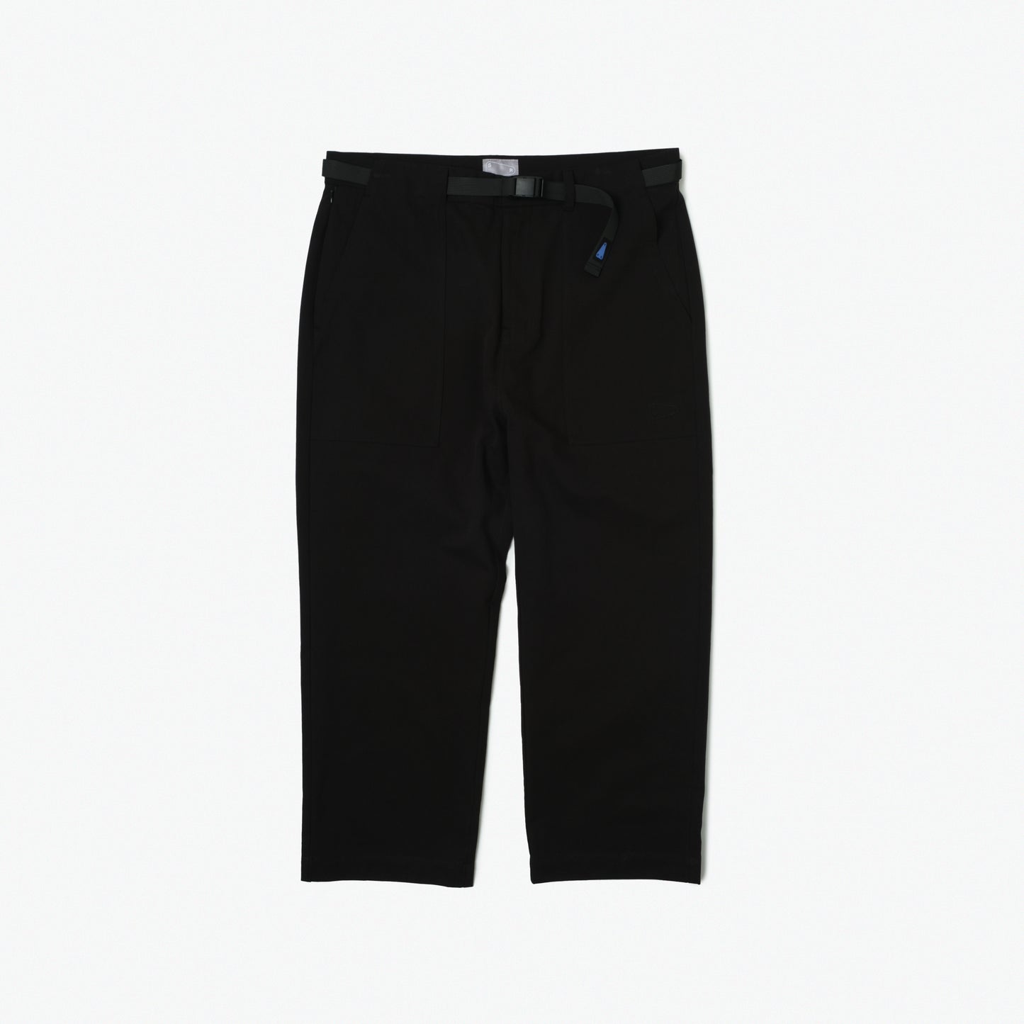 Cropped Pants / Cotton - Black