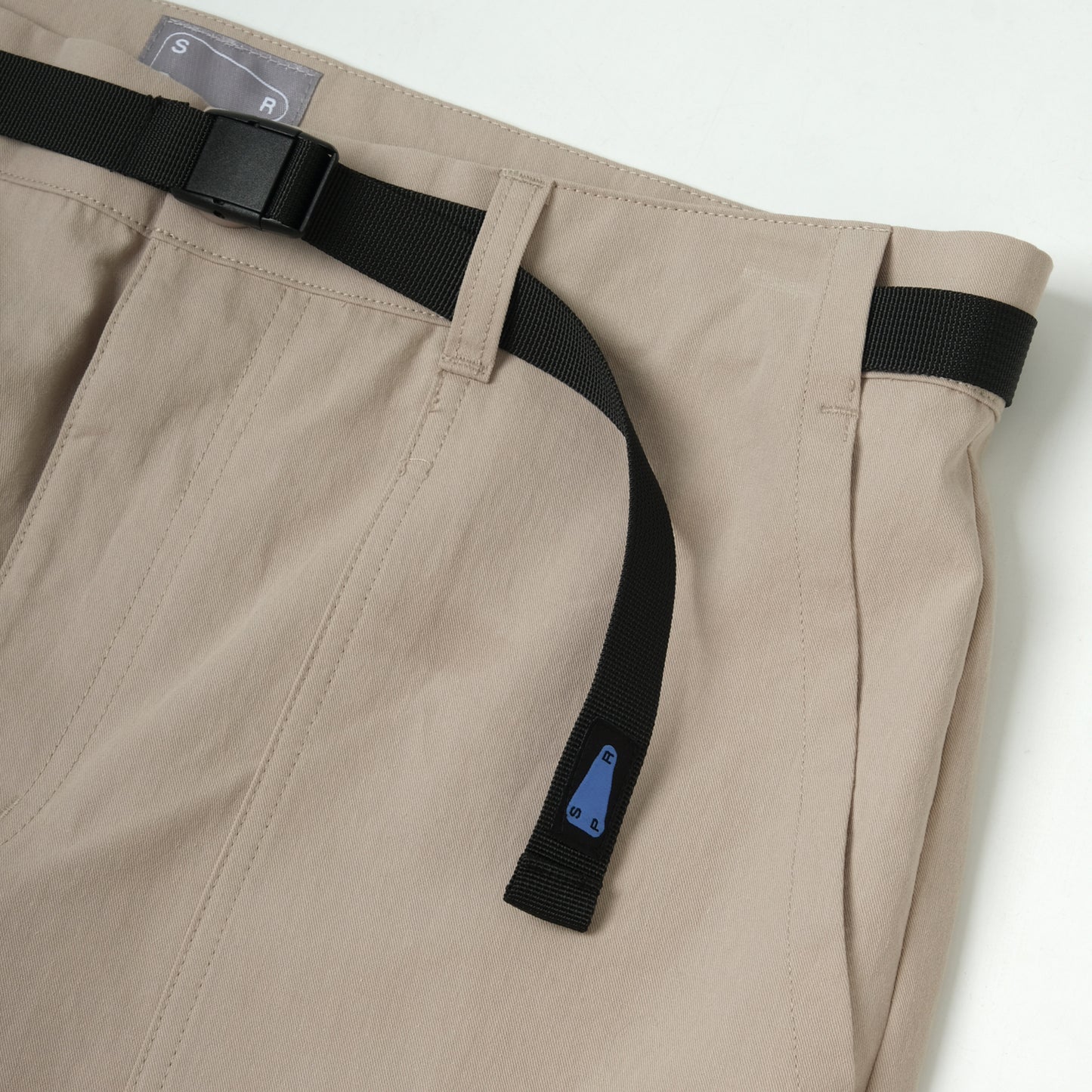 Cropped Pants / Cotton - Cement