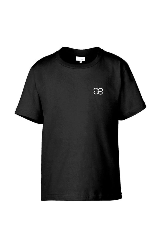 Black Everyday Monogram Tee