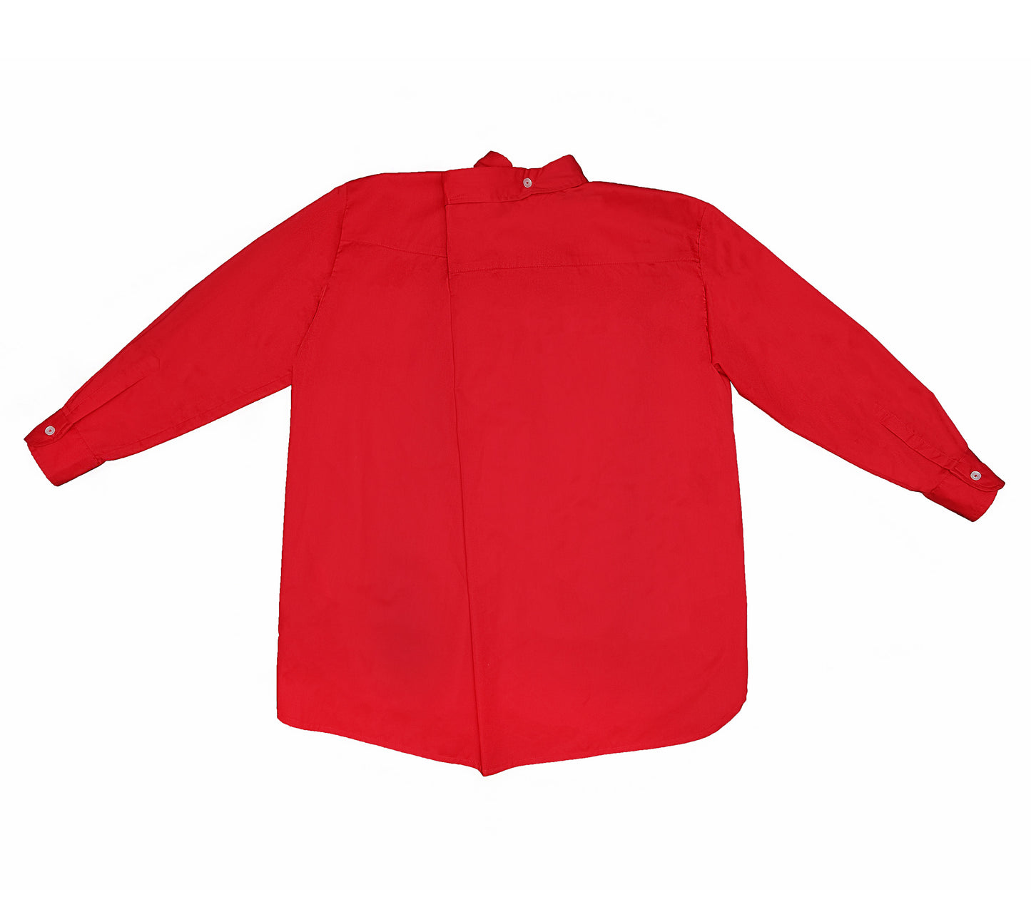 Magnolia Giant Collar Shirt - Red