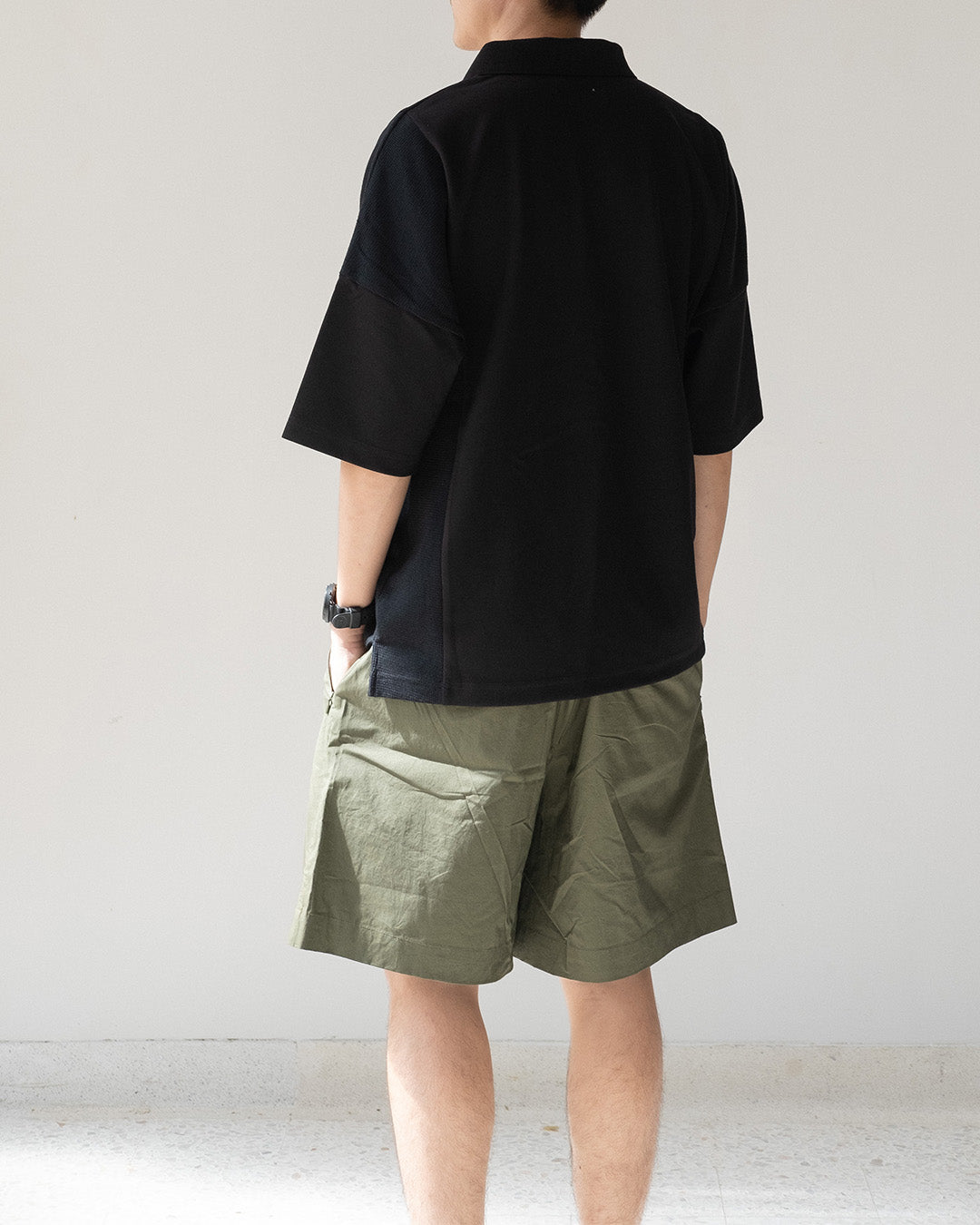 EZ Shorts / Cotton Spandex - Green