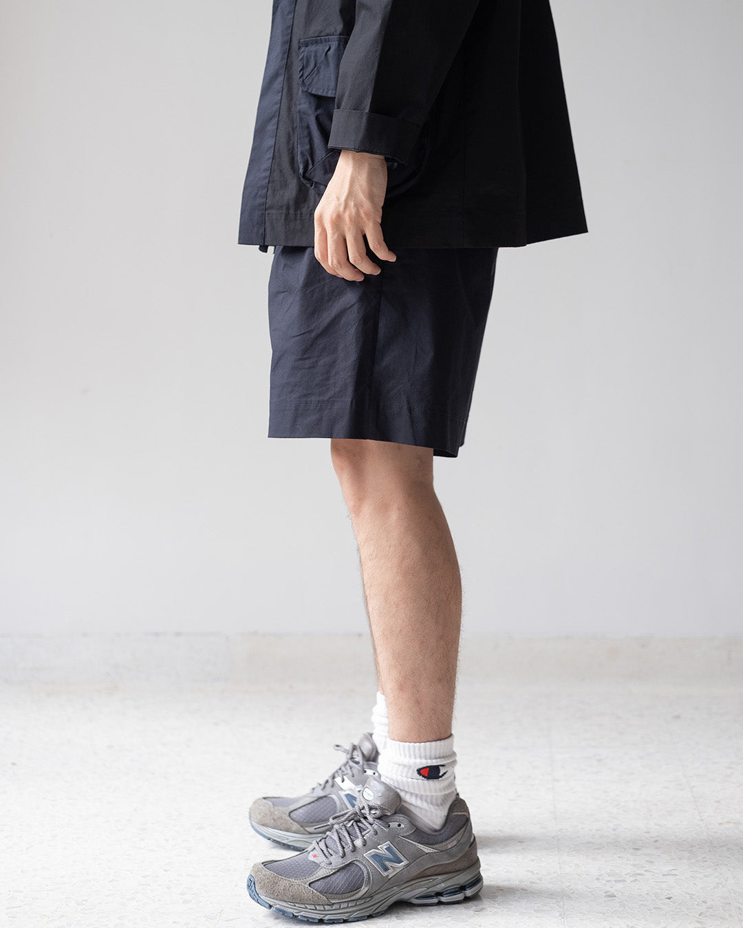 EZ Shorts / Cotton Spandex - Black
