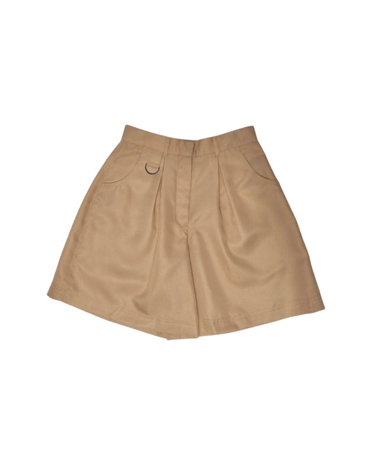 Highwaist Shorts with Ring - Khaki