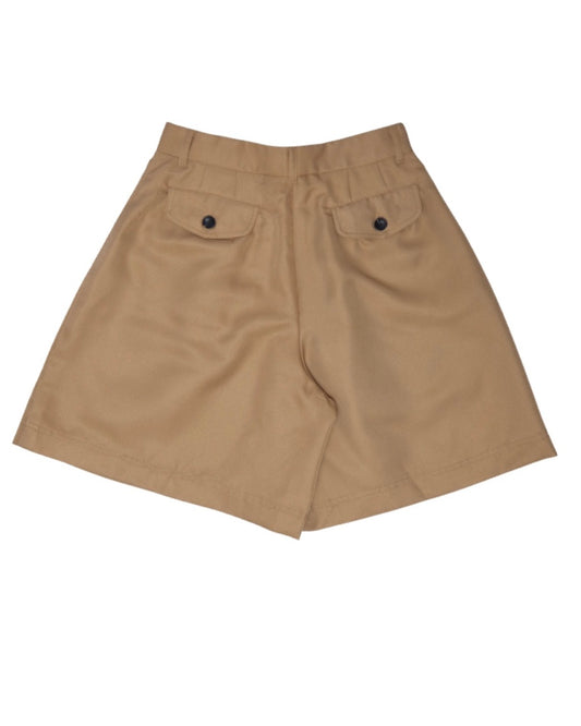 Highwaist Shorts with Ring - Khaki