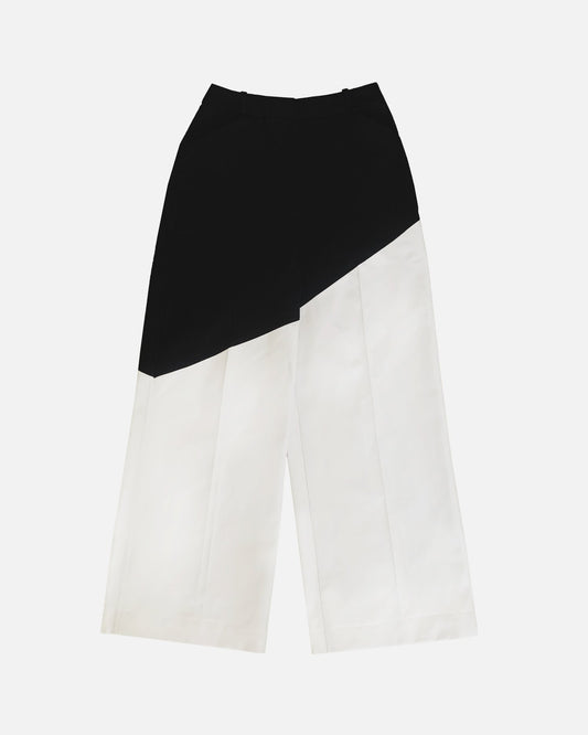 Bicolour Pants (Black/White)