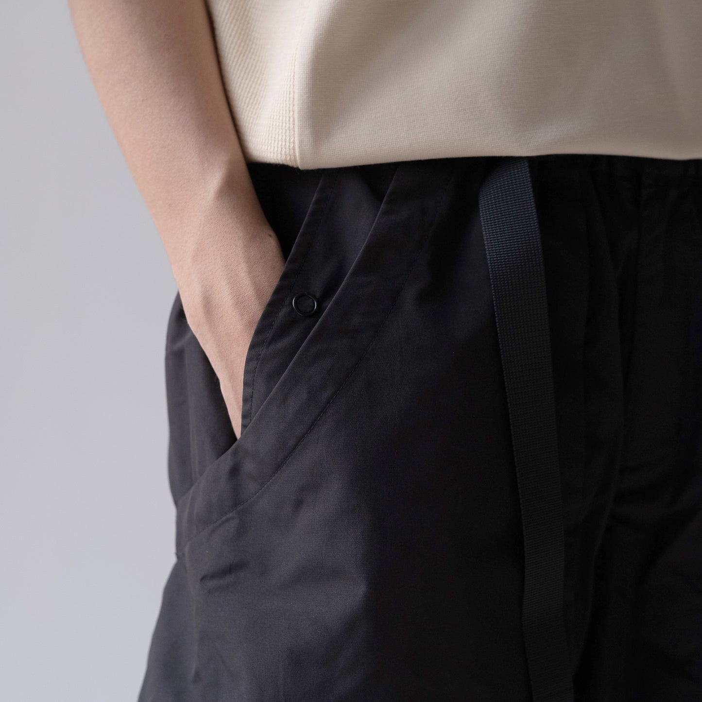 Shorts 2-tone / Poly - Black