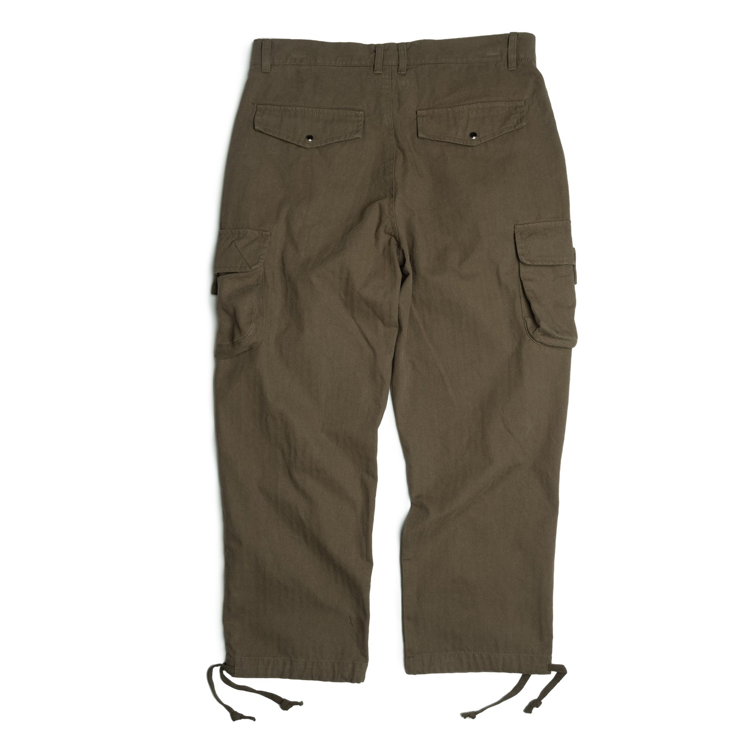 Cargo Pants / Herringbone - Olive